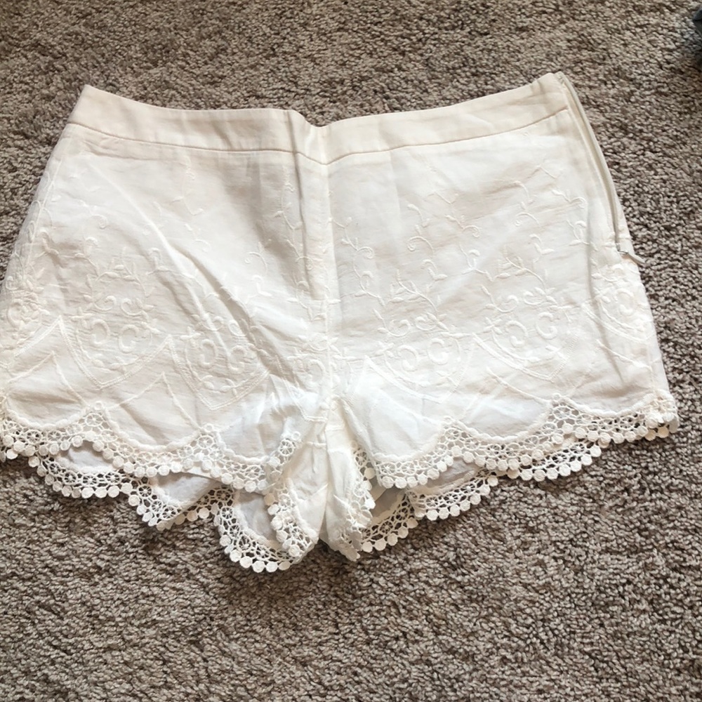 Super cute embroidered shorts